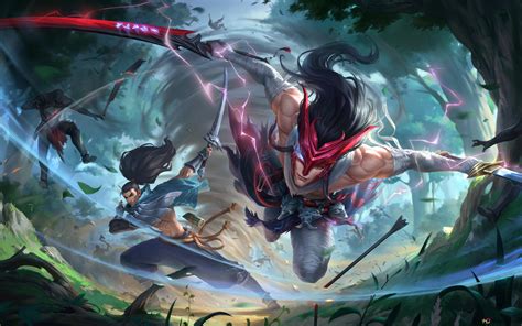 Yone With Yasuo League Of Legends Lol 4k Wallpaper Download