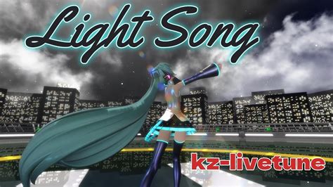 MMD Light Songkz livetunefeat 初音ミク YYB式 初音ミク for Mobile Phone