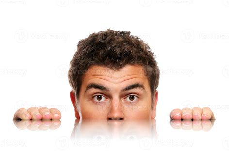 Male face on white background 16577315 Stock Photo at Vecteezy