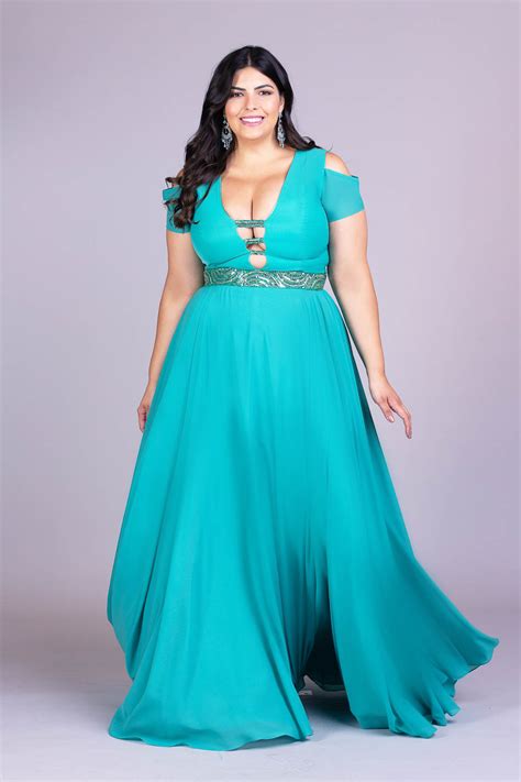 Vestido De Festa Plus Size Sky Arthur Caliman