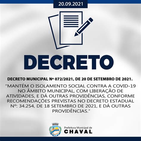 decreto municipal   de  de setembro de  prefeitura