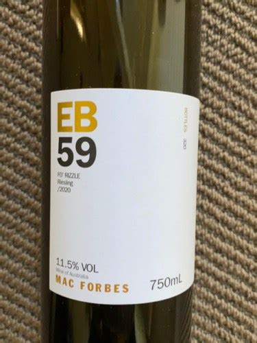 Mac Forbes EB59 Fo Rizzle Riesling Vivino US