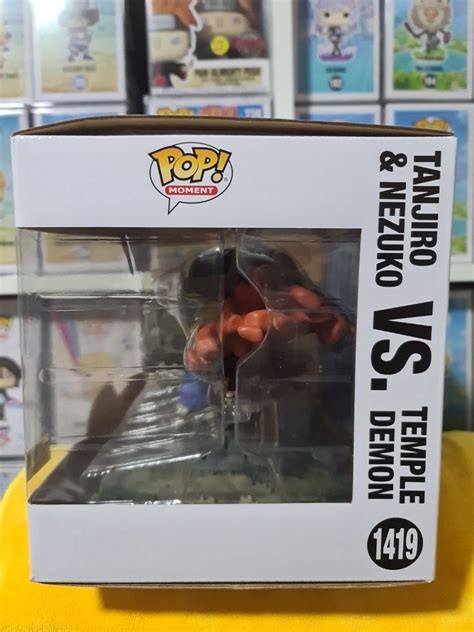 Negotiable Tanjiro Nezuko VS Temple Demon Funko Pop HOT TOPIC EXCLUSIVE Demon Slayer
