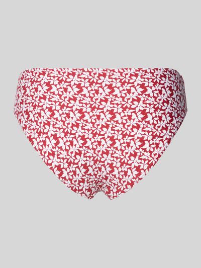 Esprit Bikini Hose Mit Floralem Allover Print Modell CALUSA Rot