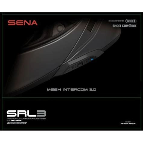 Sena SRL3 Bluetooth Intercom GT AIR3 Neotec3 Excite Motorsports