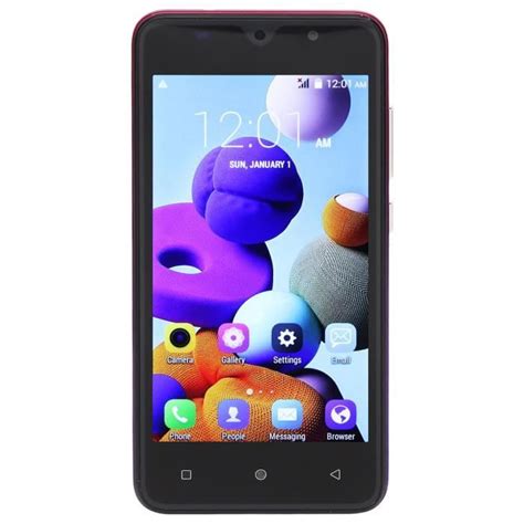 Fdit Smartphone 3G Smartphone mobile 3G 5 pouces FHD HD écran RAM 2 Go