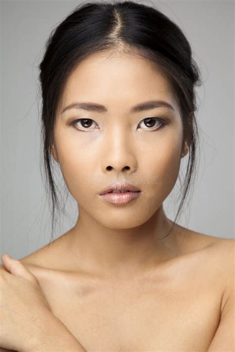 Naked Female Torso In Studio Stock Image Image Of Breast Woman