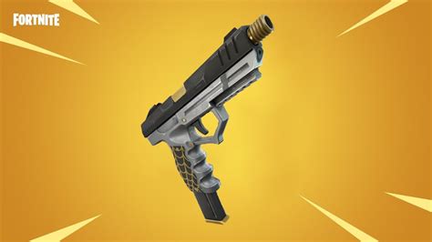 New Mythic Tactical Pistol With A Special Perk Fortnite Youtube