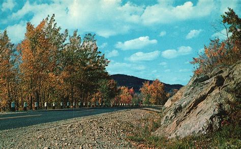 Vintage Postcard A Rock Cut Natures Natural Beauty Rock Creation Trail