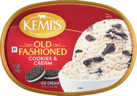 Kemps® Old Fashioned Cookies And Cream Ice Cream Tub 48 Oz Qfc