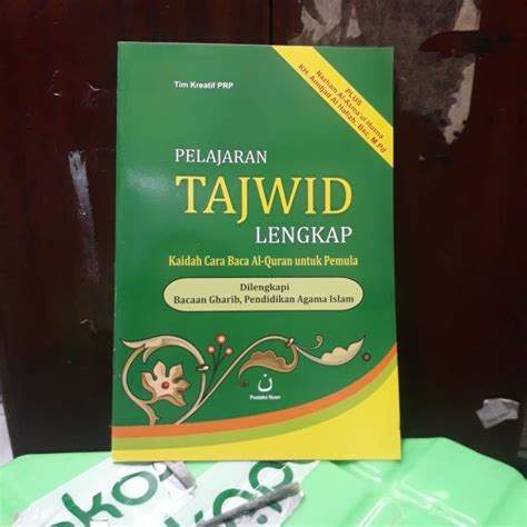 Jual Original Buku PELAJARAN TAJWID LENGKAP Kaidah Cara Baca Al Quran