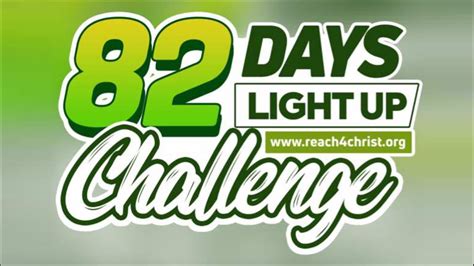 RCCG REACH4CHRIST 2023 DAY 1 82DAYS LIGHT UP CHALLENGE YouTube