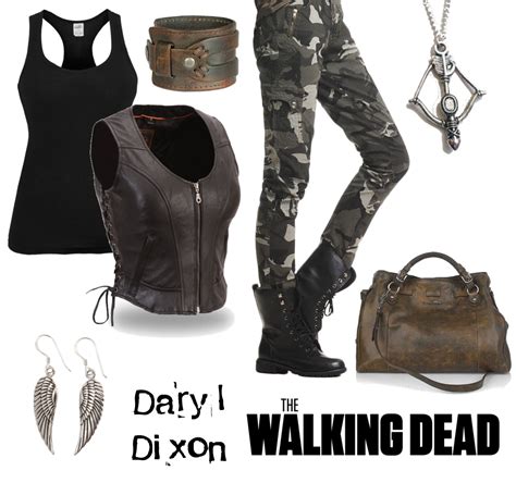 The Walking Dead Daryl Dixon Outfit Post Apocalyptic Zombie