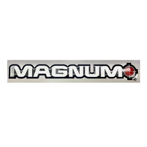 Magnum Logo Sticker - Magnum Truck Racks