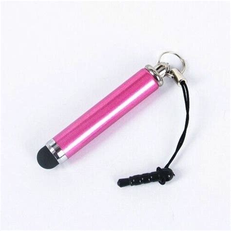 Pink Extendable Mini Stylus Touch Screen Lcd Display Pen Compact For