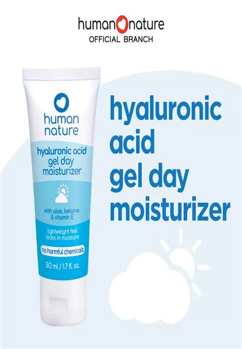 Buy Human Nature Human Nature Hyaluronic Acid Gel Day Moisturizer 50ml