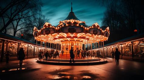 Premium AI Image | carousel park