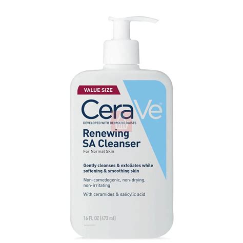 CeraVe Renewing SA Cleanser For Normal Skin 473ml