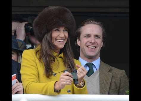 Photo Pippa Middleton et Tom Kingston à Cheltenham le 14 mars 2013