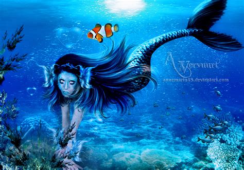 mermaid with nemo by annemaria48 on DeviantArt