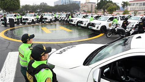 Mininter Entrega Nueva Flota De Veh Culos A La Pnp Para Reforzar El