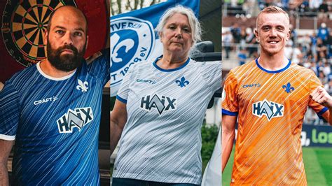 Novas Camisas Do Darmstadt Craft Mantos Do Futebol