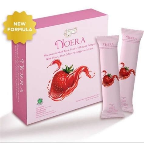 Jual Box Isi Sachet Noera Collagen Drink New Formula With Birdnest