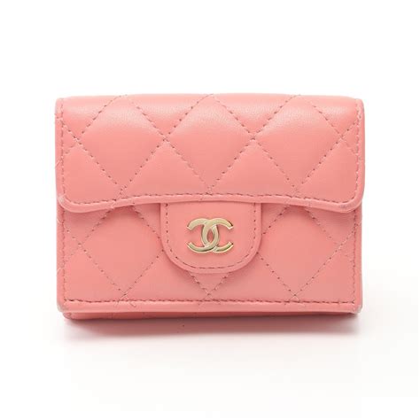 Chanel Chanel Classic Small Flap Wallet Matelasse Trifold Compact