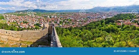ohrid   castle macedonia stock image image  european