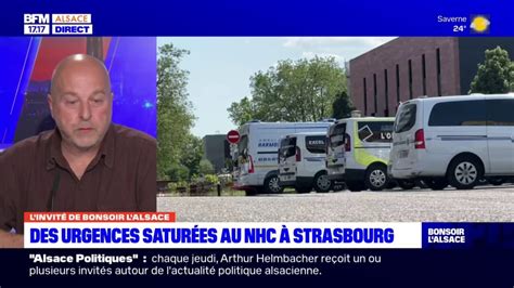 Strasbourg le service des urgences est saturé au Nouvel hôpital civil