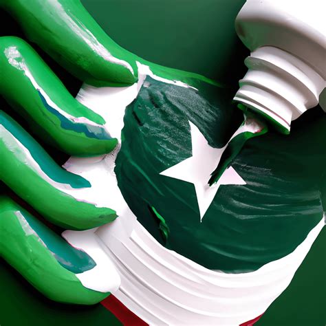 Make a Pakistan Flag Art Graphic · Creative Fabrica