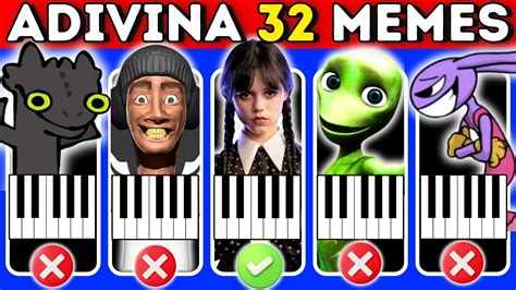 Adivina Memes Piano Adivina El Meme Por La Canci Nmerlina