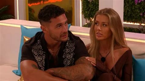 Love Island Couple Split After Huge Public Row Before Leaving Party