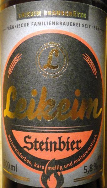 1000 Getraenke Biertest Leikeim Steinbier 10 Von 10 Punkten