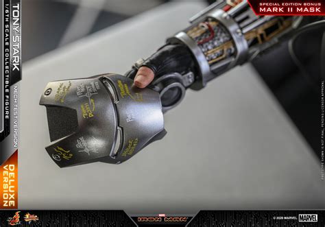 Iron Man Tony Stark Mech Test Version Scale Figure By Hot Toys The Toyark News