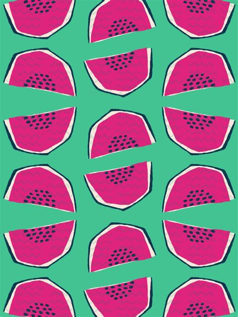 Many Watermelons Print Patterns Pattern Illustration Surface