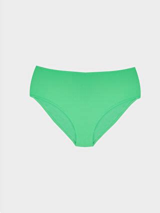 XSIDE Yeşil Kadın Düz Bikini Alt S3FI03Z8 FNZ LCW