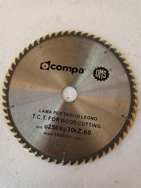 Lama Sega Circolare Universale Per Legno Denti Mm Compa Komstar