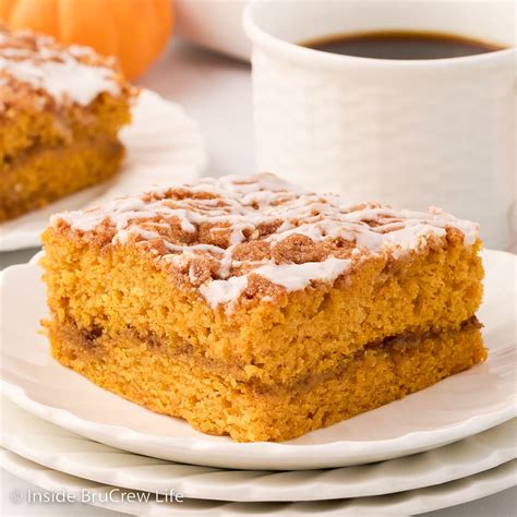 Pumpkin Streusel Coffee Cake Inside Brucrew Life