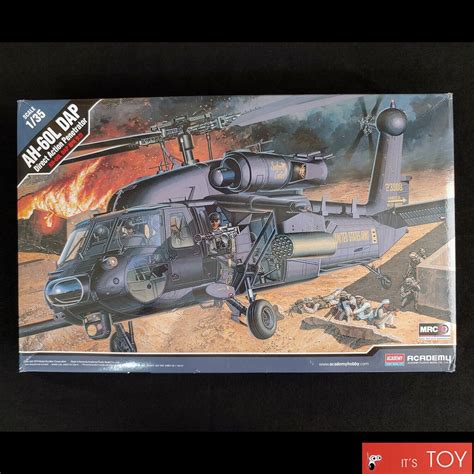 Academy 135 Ah 60l Dap Black Hawks Us Army Helicopter Plastic Model