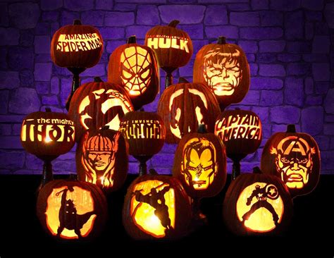 20 Easy Marvel Pumpkin Carving The Urban Decor