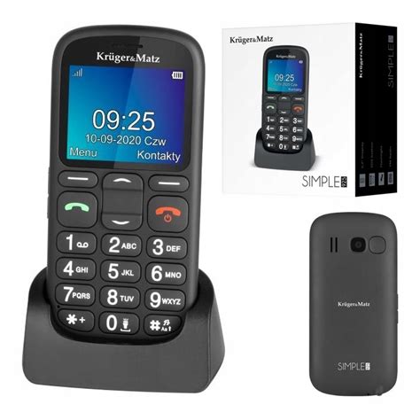Купить GSM телефон для пожилых людей Kruger&Matz Simple 925: отзывы ...
