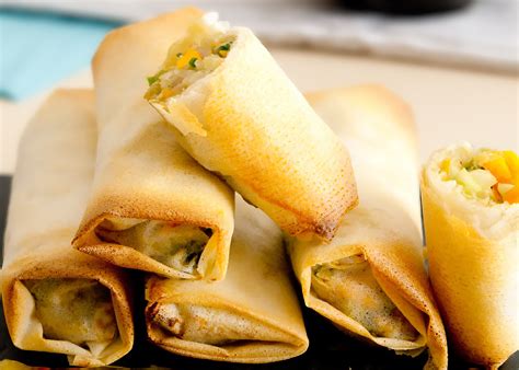 Rollitos De Primavera Al Horno PequeRecetas