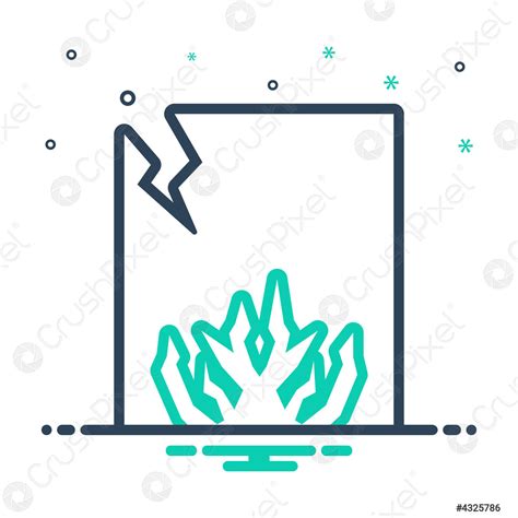 Crack - stock vector 4325786 | Crushpixel