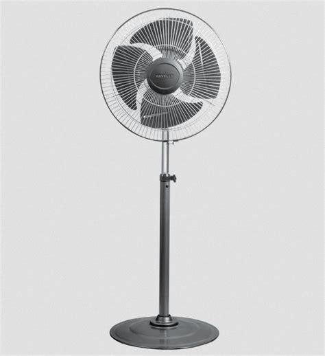 Havells Windstrom 450 450 Mm Sweep Black Pedestal Fan At Rs 4130 In Etawah