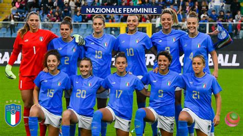 Nazionale Femminile Mondiale Sabato Alle Italiane A