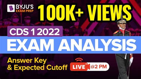 CDS 1 2022 Exam Analysis Answer Key Expected Cutoff CDS 1 2022