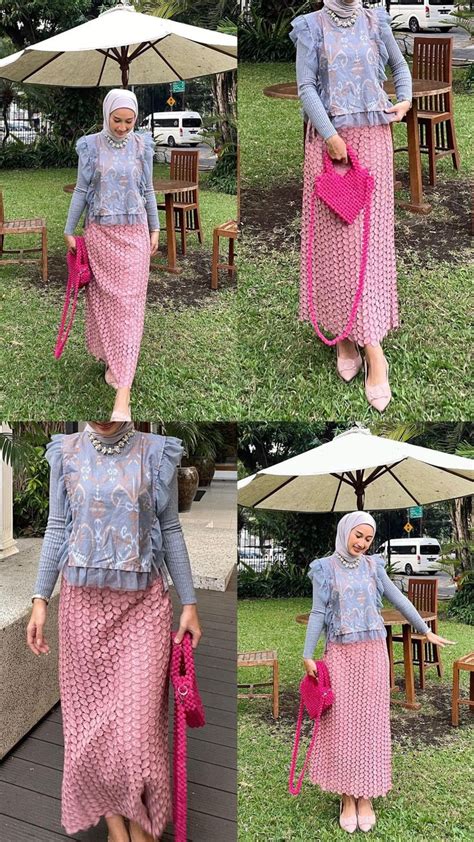 Pin Oleh Racun Outfit Di Layout Outfit Gaya Model Pakaian Model