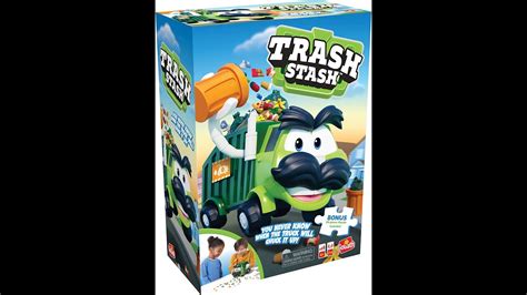 Goliath Trash Stash Game With 24pc Puzzle YouTube