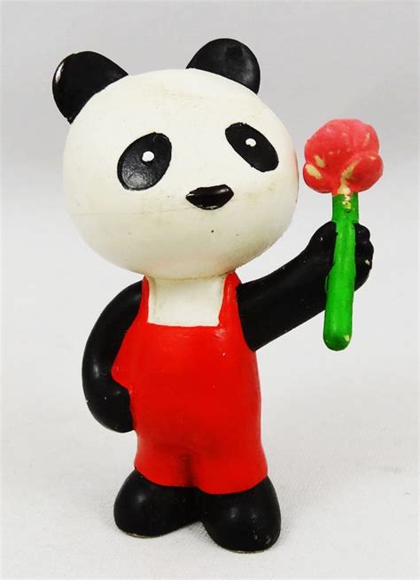 Panda Oda Taro S PVC Figures M B Maia Borges 1982 Panda Giving